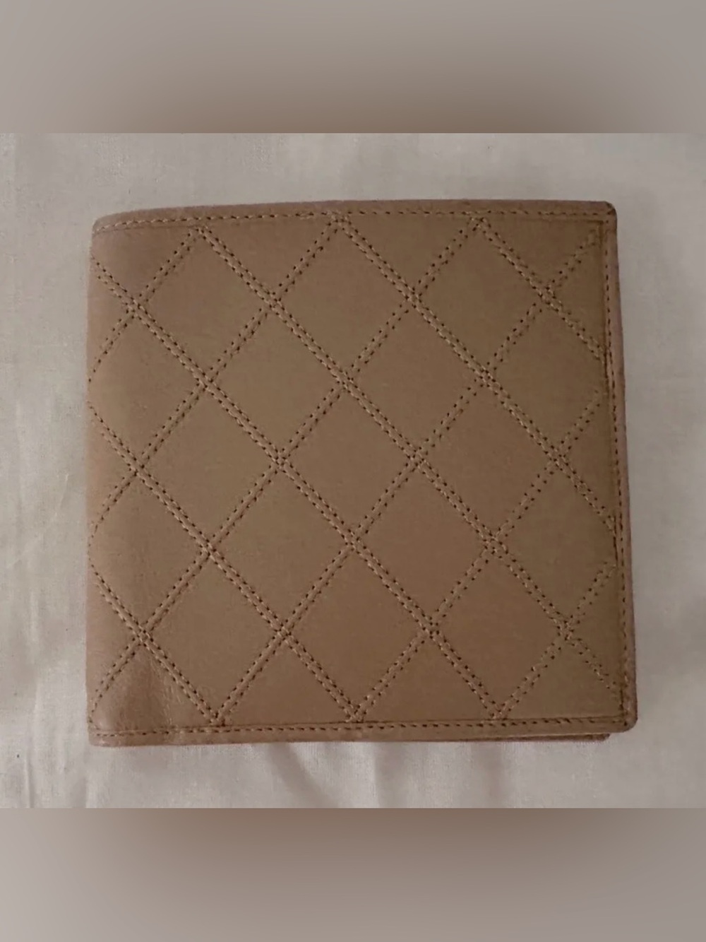🤎🍂🍁Gorgeous!! Chanel Card Holder Bill Wallet Lambskin Unisex Small Leather Goods - Picture 4 of 4